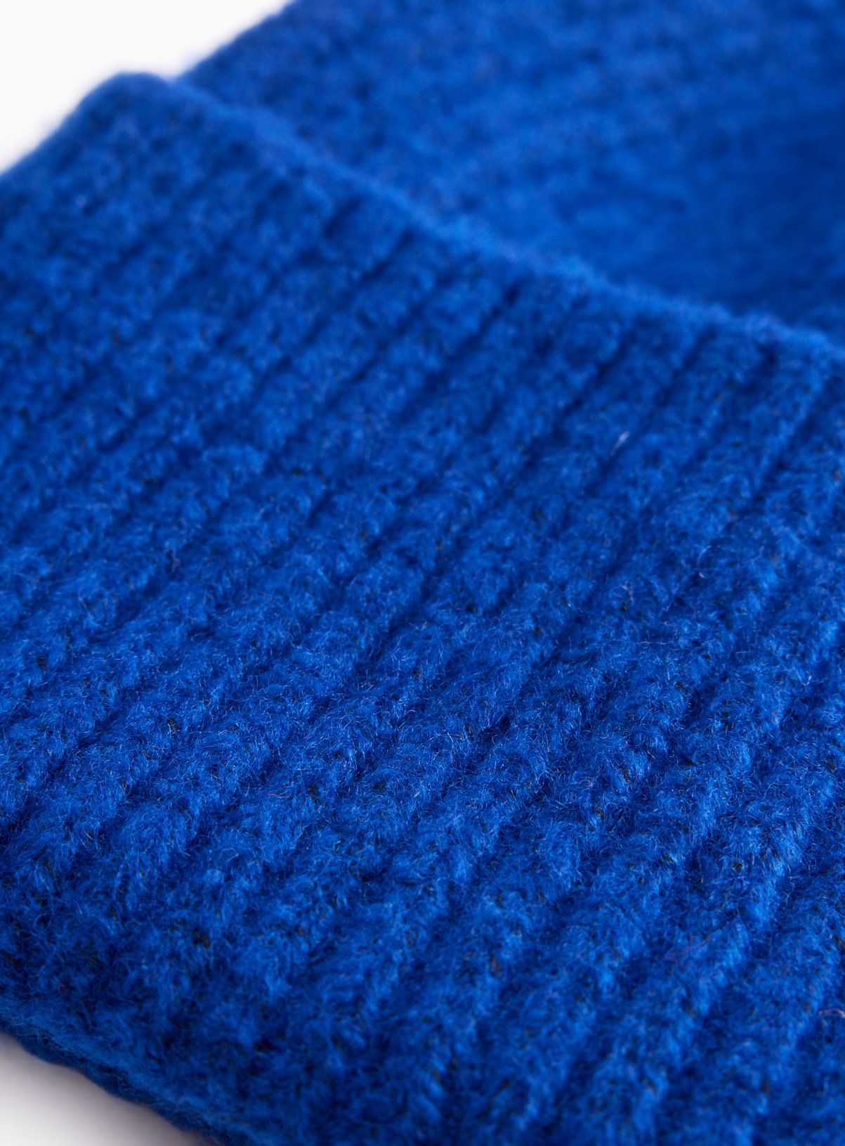 Cobalt Blue Beanie Hat  One Size - Image 2 thumbnail